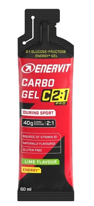 ENERVIT Enervit C2 1 Carbo Gel Limetka 60 ml Gel energético