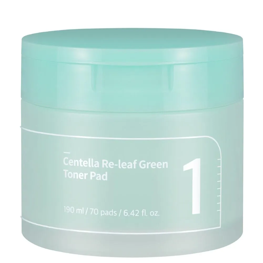Numbuzin No. 1 Centella Re-Leaf Green Toner Pad Płatki tonizujące