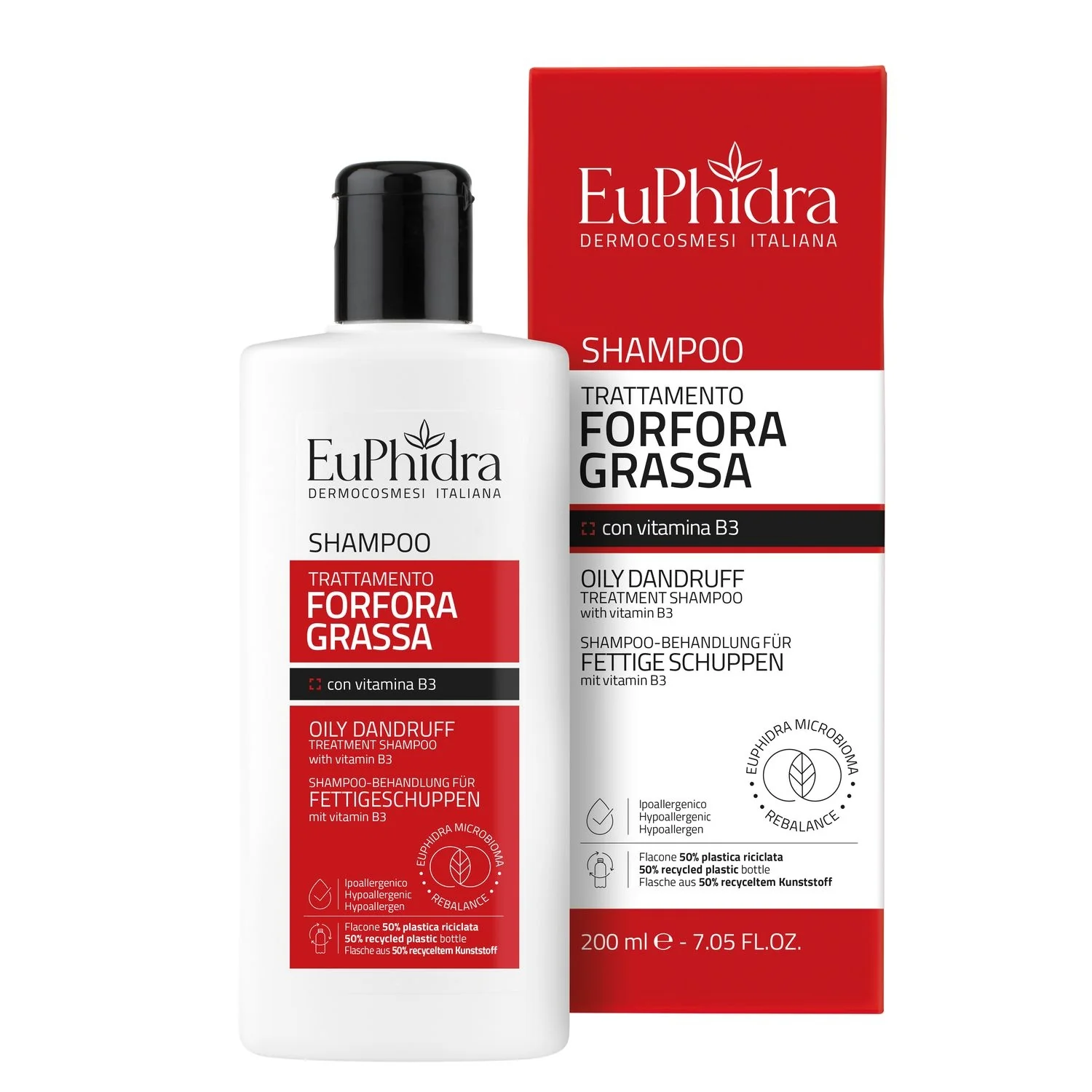 Cura dei Capelli Shampoo trattamento forfora grassa - Shampoo Antiforfora