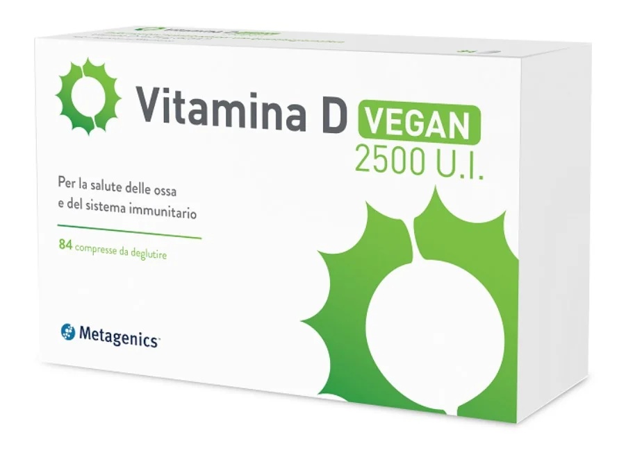 METAGENICS VITAMIN D Vitamin D 2500 IU Veganski 84 tablet