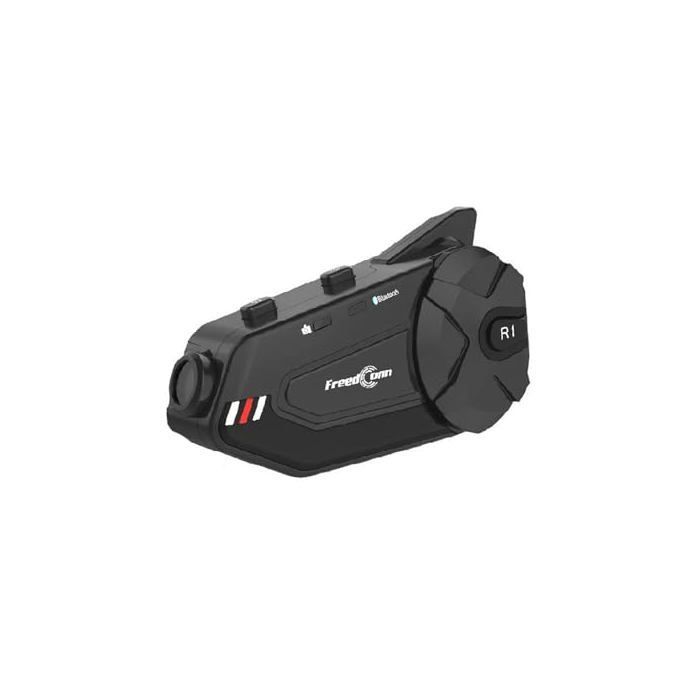 FreedConn R1 Plus E motorfietsintercom - zwart