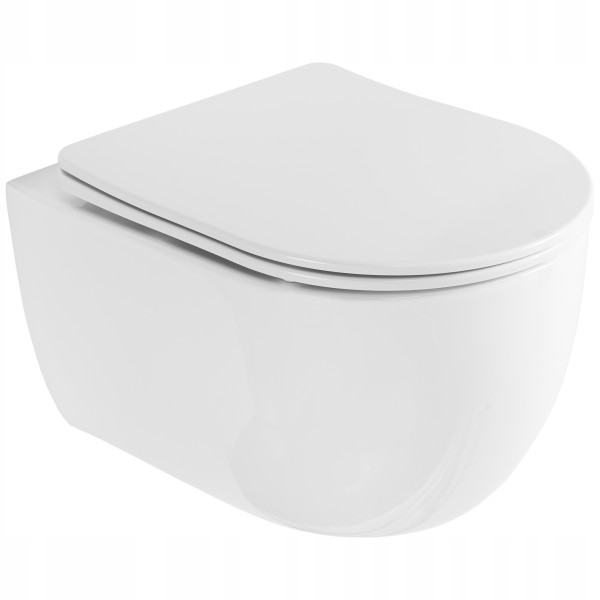 Podwieszana Misa Wc Olivier Biała Slim Rimless