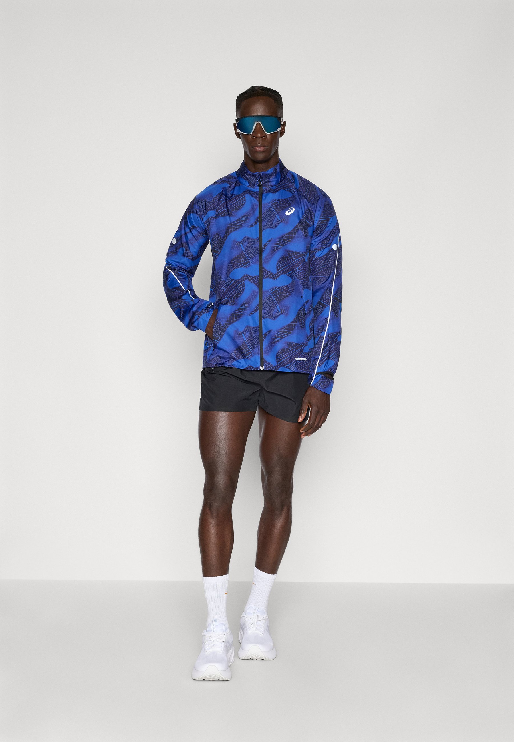 ASICS ROAD LITE-SHOW VESTE COMPACTABLE - Coupe-vent - Noir
