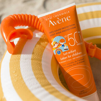 Avène Sun Care Lotion for Children SPF 50 solkremmelk for ansikt og kropp, 250 ml