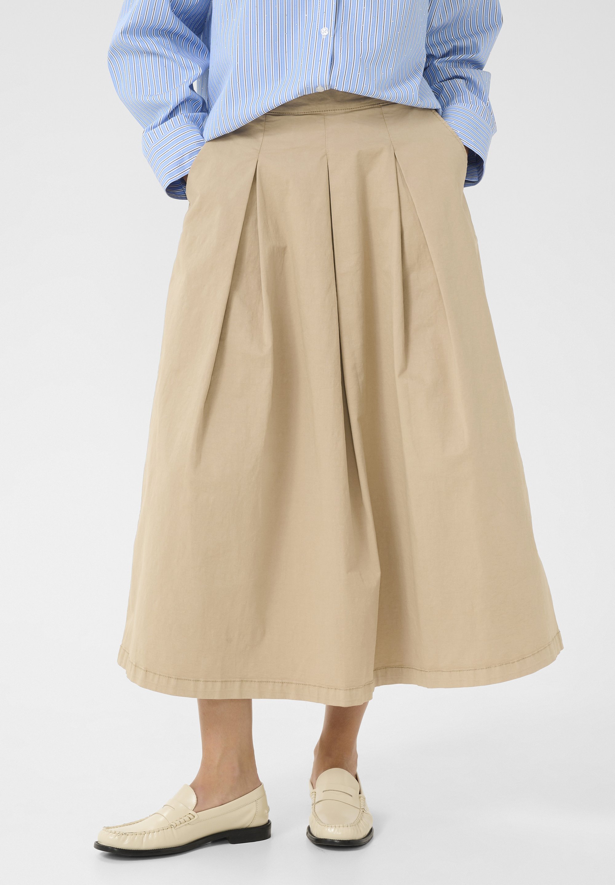 Culture DELIANE BRITA - Jupe maxi - dune