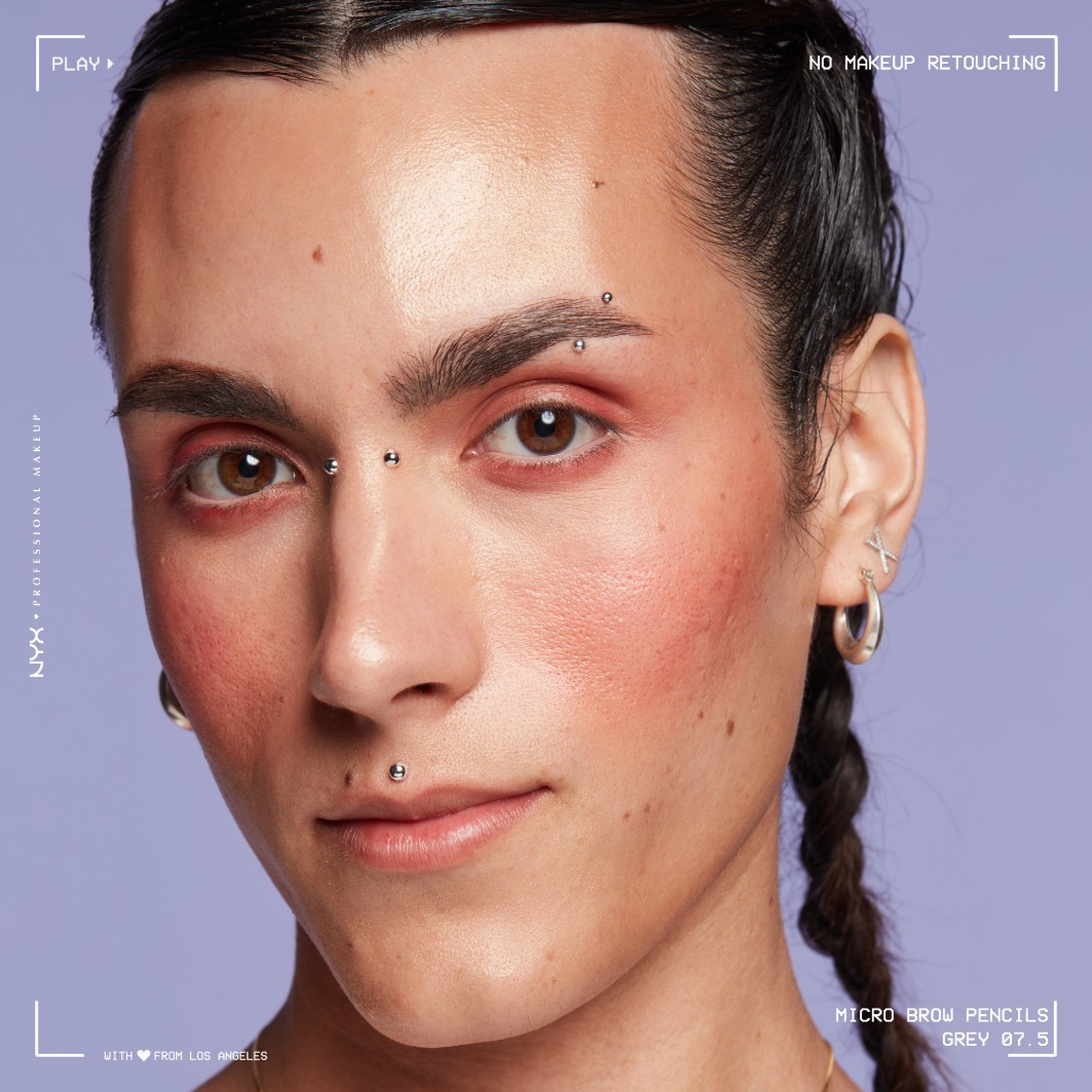 NYX Professional Makeup Pride Micro ceruzka na obočie - 0,09 g