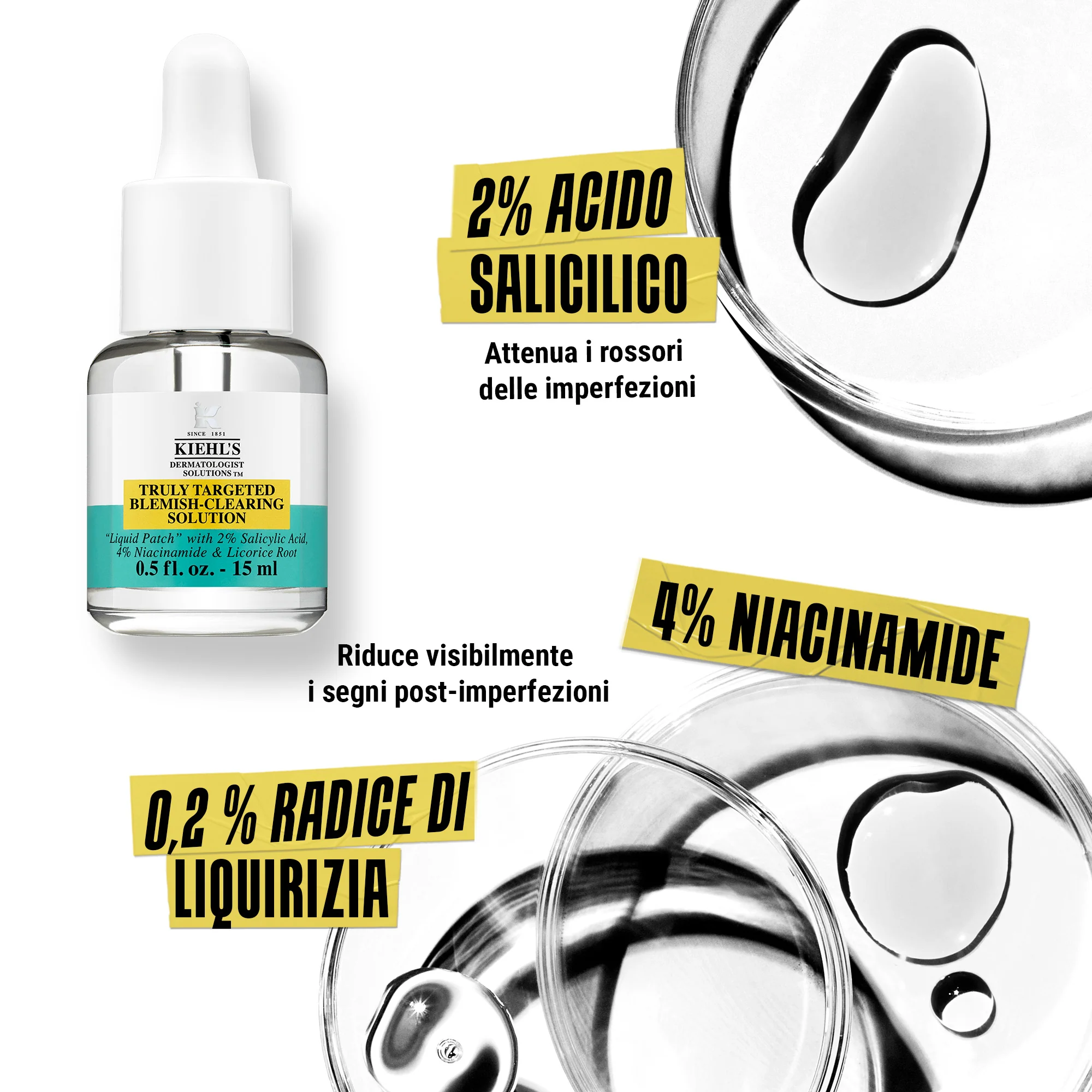 Sieri Truly Targeted Blemish-Clearing Solution - Siero viso antimperfezioni