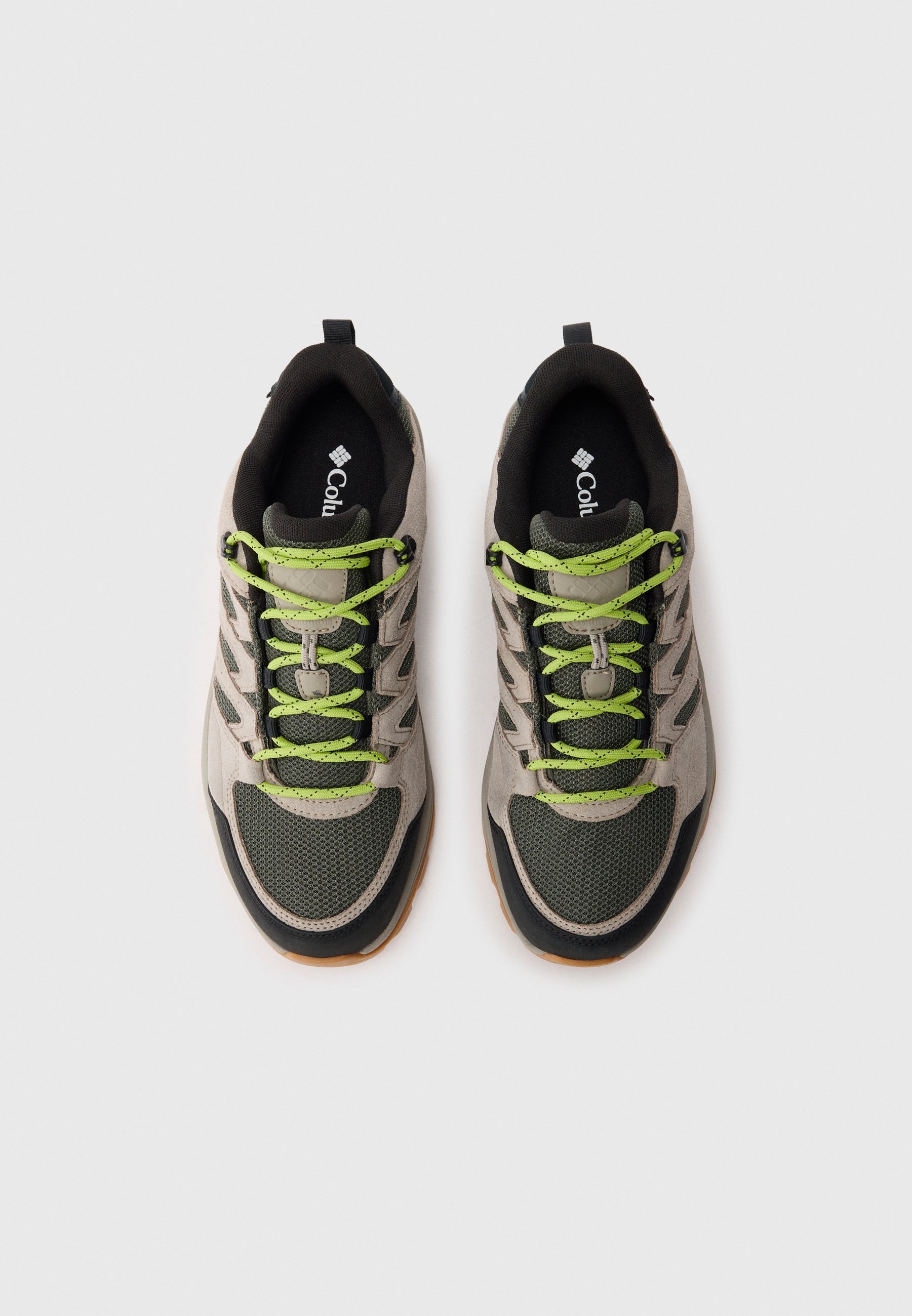 Columbia REDMOND IV - Wandelschoenen - grind/nappa groen
