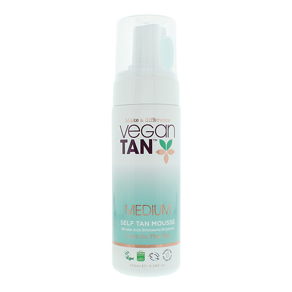 Veganská samoopalovací pěna, střední, 150 ml