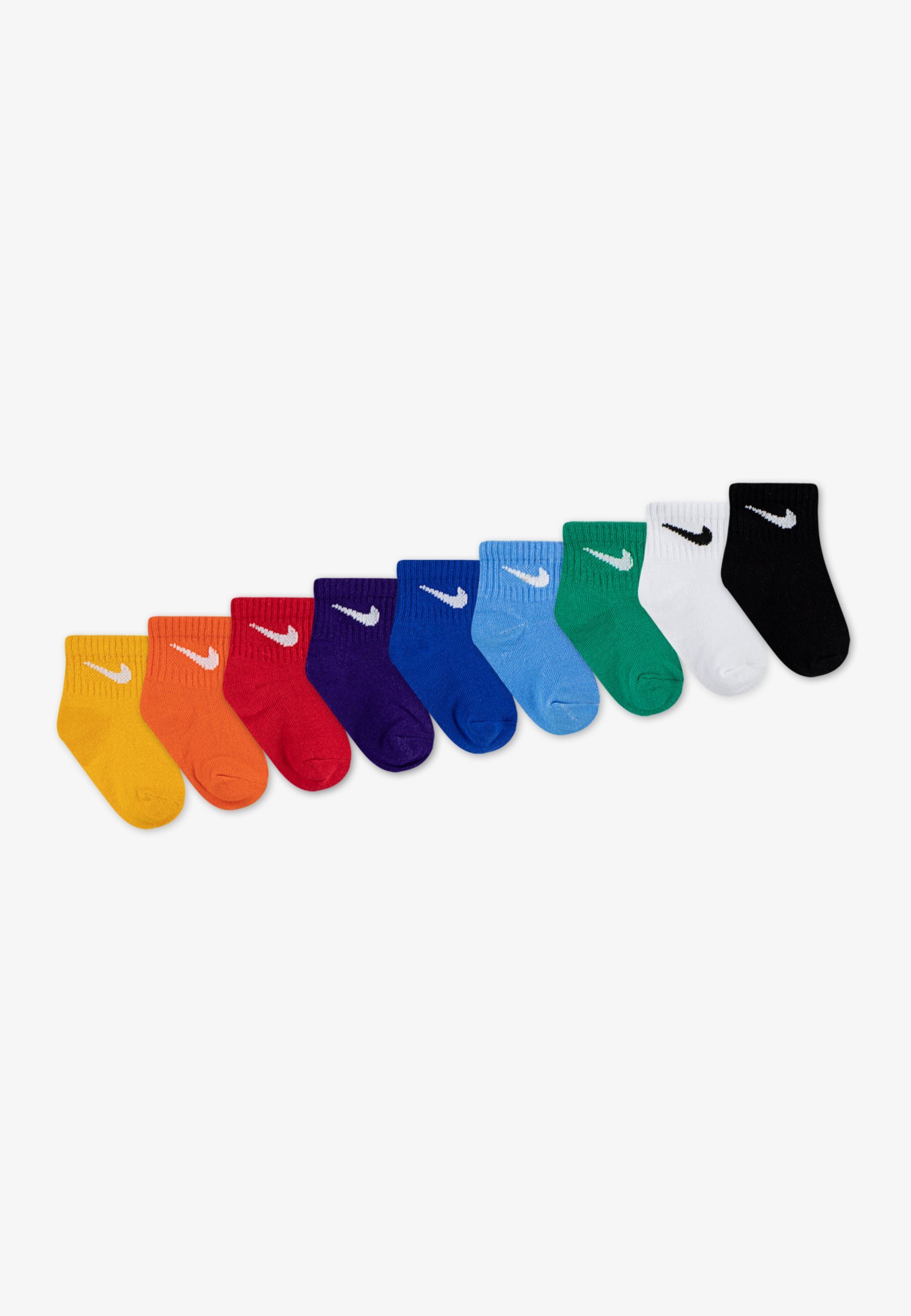 Lot de 9 paires de chaussettes Nike Sportswear unisexe multicolores