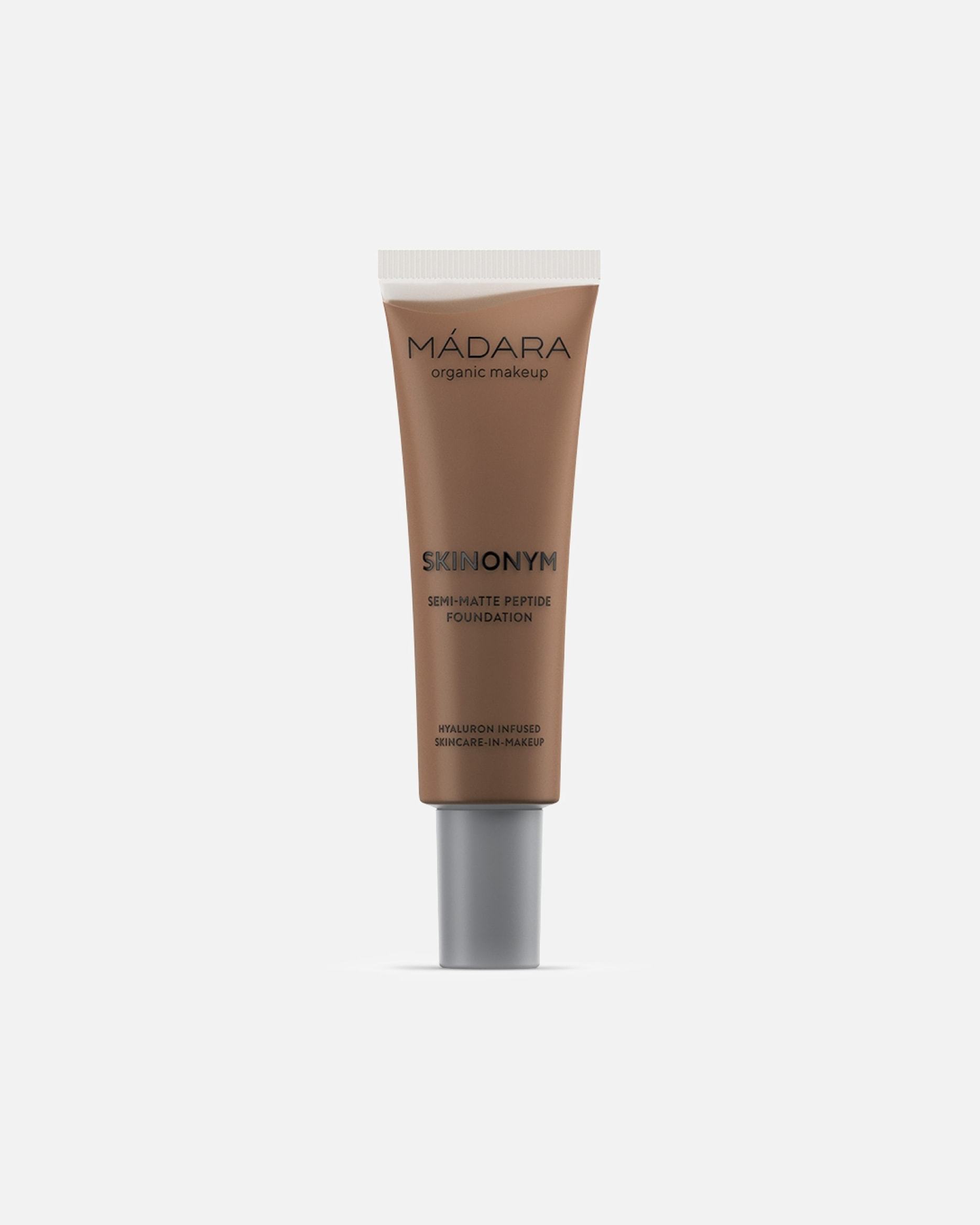 MÁDARA Foundation SKINONYM Semi-Matte Peptide Foundation, br. 15 STONE - 30 ml