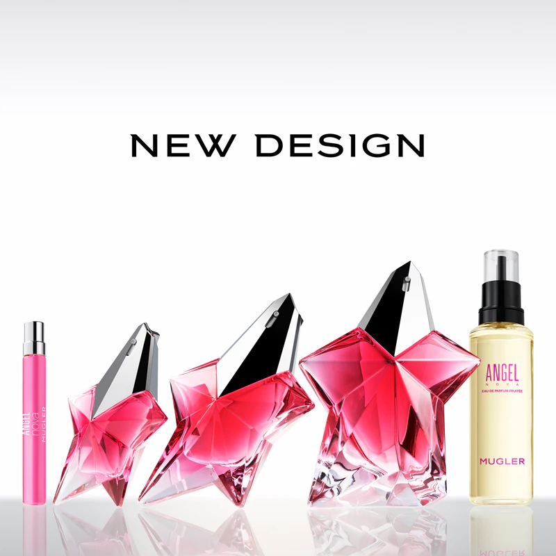 Frasco recarregável de Mugler Angel Nova Eau de Parfum para mulheres