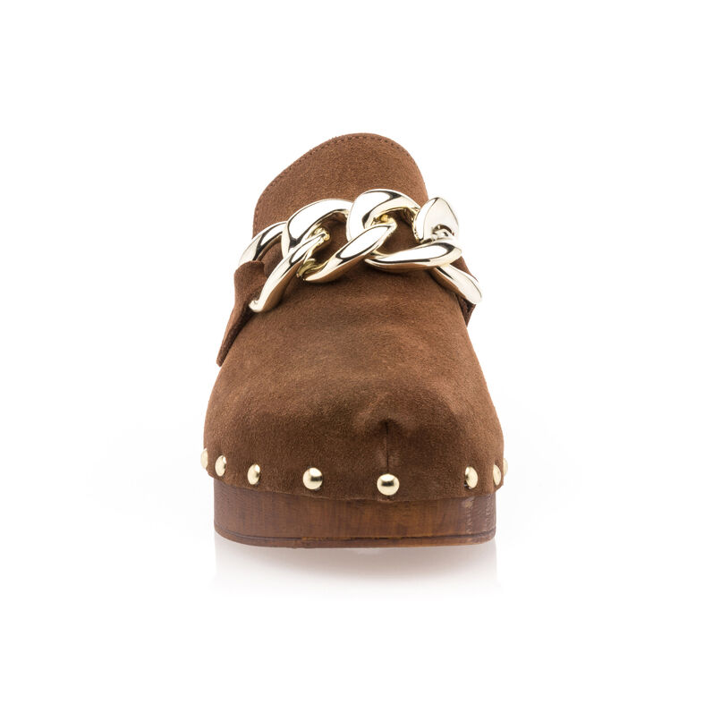 Women's Brown Mules/Clogs