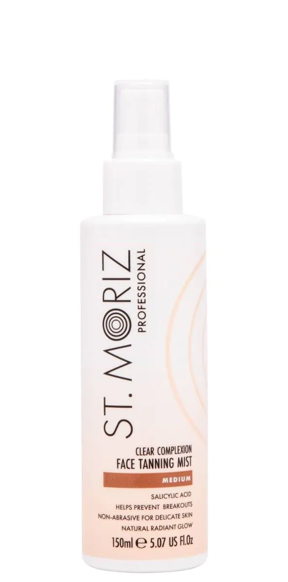 St. Moriz Clear Complexion Face Tanning Mist - Mgiełka samoopalająca do twarzy 150 ml