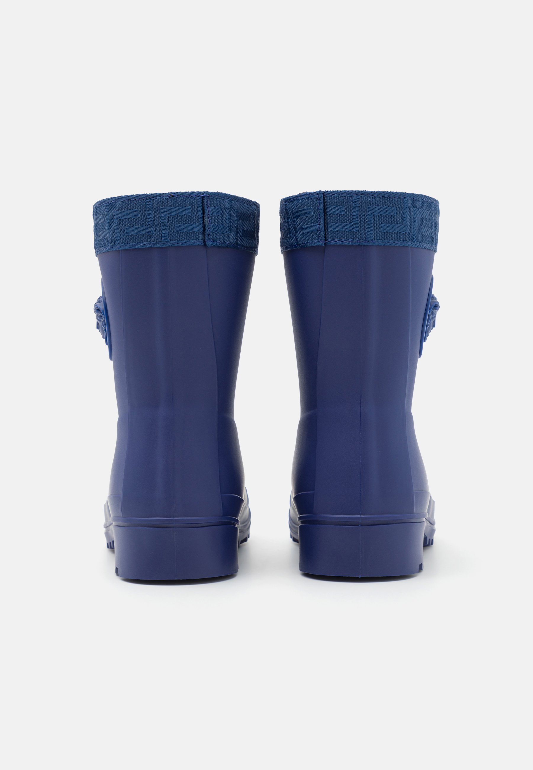 Versace UNISEX REGENBOOT BOB GREEK RIBBON BOOT - Regenlaarzen - keizerlijk blauw
