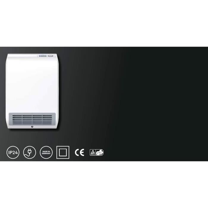 Calefactor auxiliar - AEG - 238296 - Eléctrico - Blanco - Instalación eléctrica