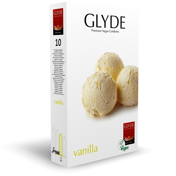 Glyde Ultra Vaniljanmakuiset Vegaaniset Kondomit 10 Pakkaus | Terveys | Superdrug