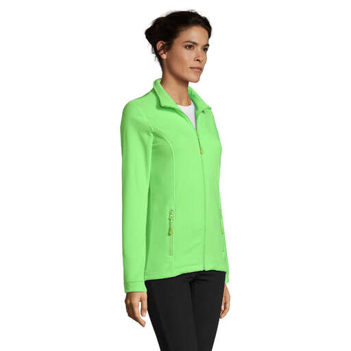 Chaqueta Micro Polar Nova De Mujer Con Cremallera