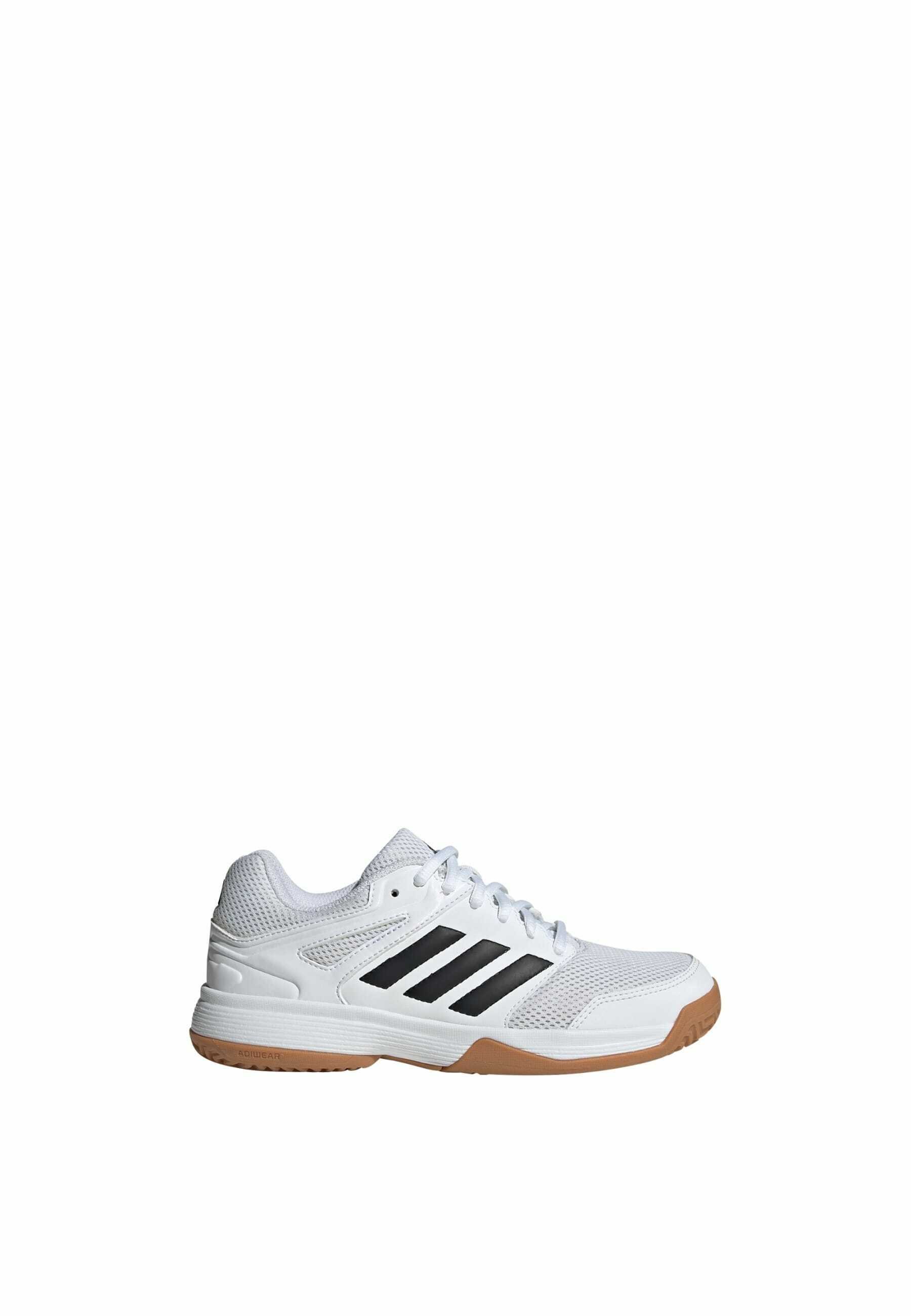 adidas Performance SPEEDCOURT INDOOR KIDS - Chaussures de running sur route - Blanc nuage, semelle extérieure en gomme noire
