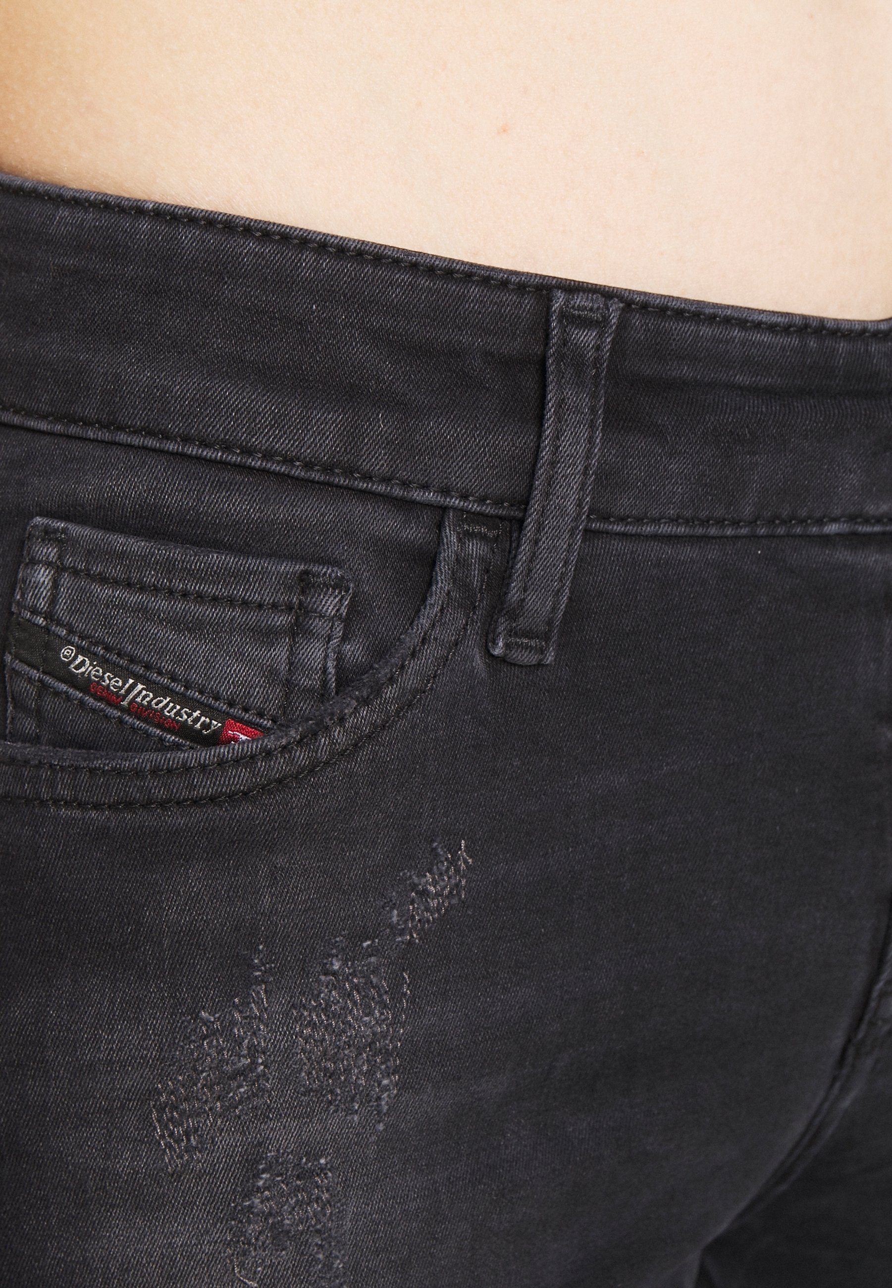 Diesel Skinny Fit Jeans - grijze denim