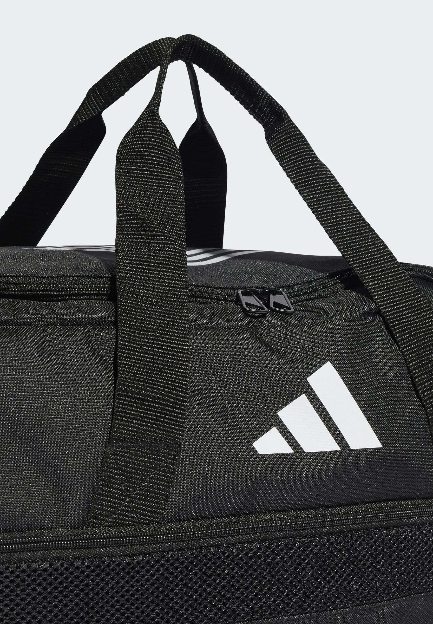 adidas Performance TIRO L DUFFLE MEDIUM - Torba sportowa - czarno-biała