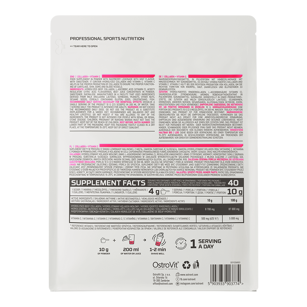 OstroVit kolagén + vitamín C