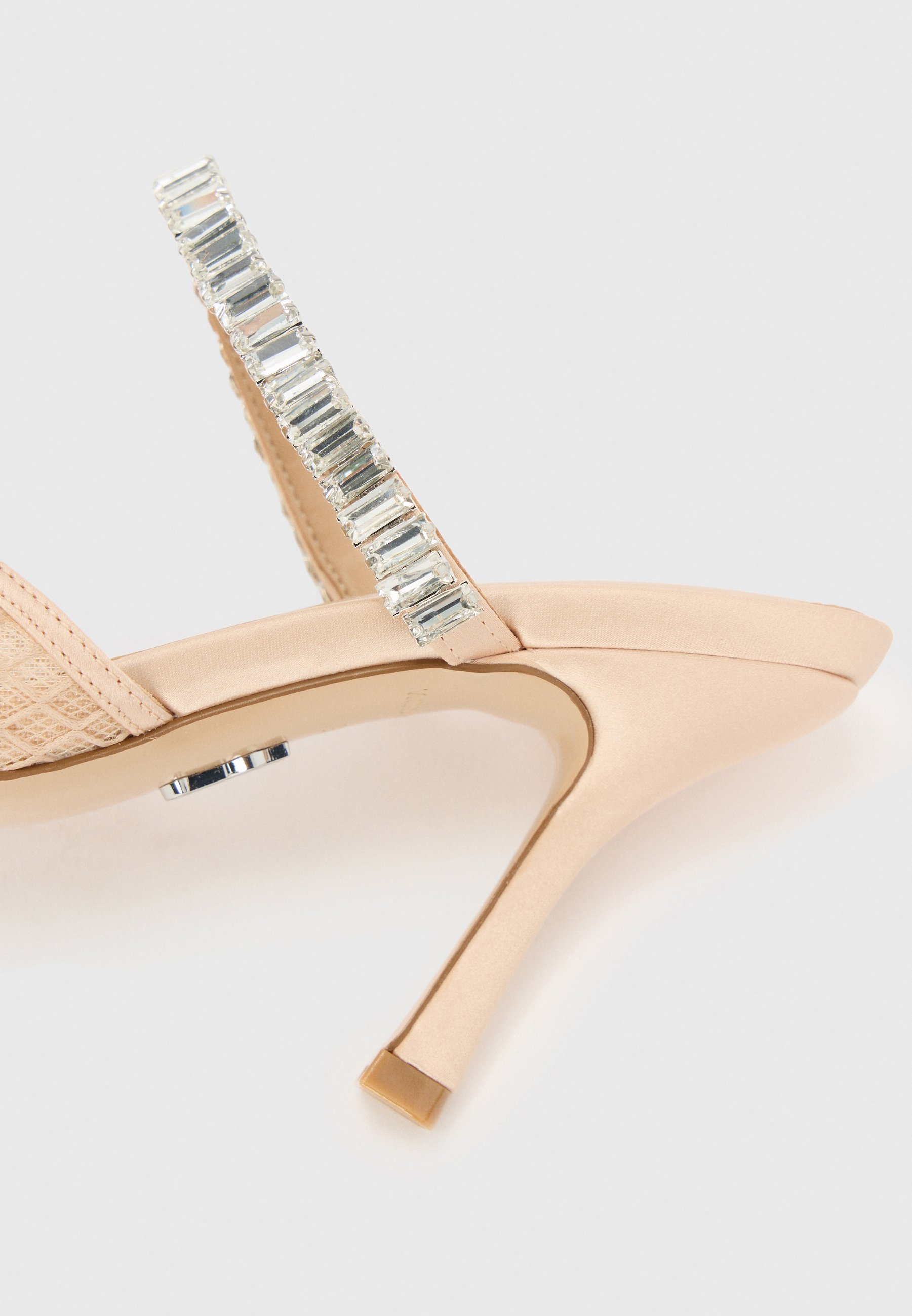 Steve Madden BRECKI - Pantoletten mit Absatz - beige