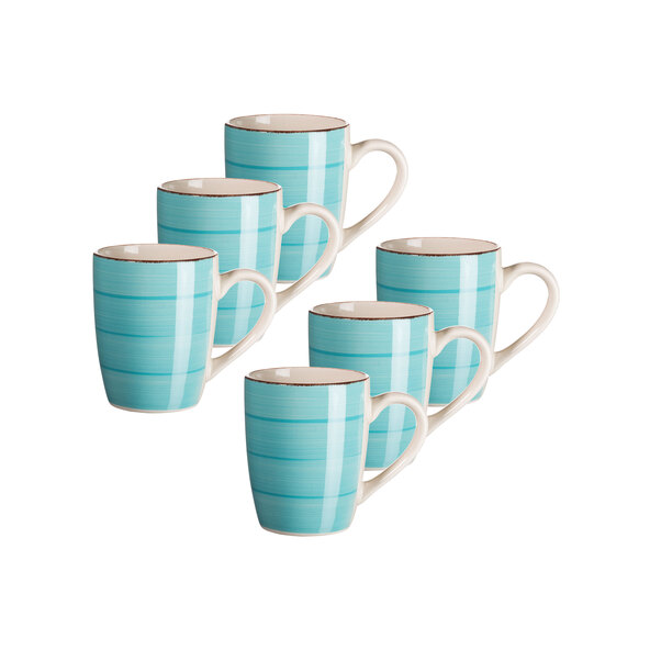 Căni de cafea Lumaca, 380ml, set de 6