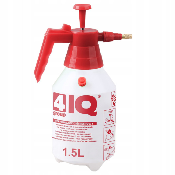 Opryskiwacz Ciśnieniowy Ręczny 1,5L Spryskiwacz Nawadnianie Ogrodowy 33 cm
