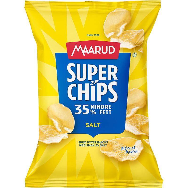 Chips Maarud Superchips 140 g Sel