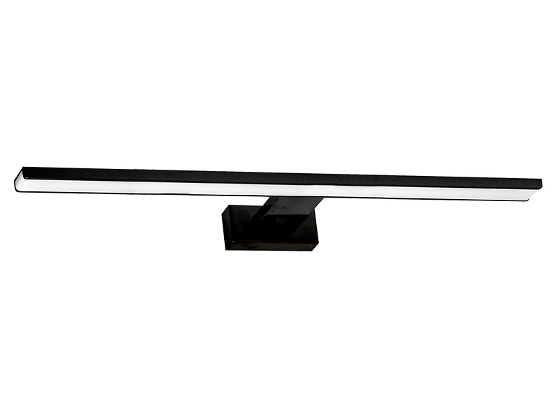 Kinkiet łazienkowy Shine LED metalowy czarny