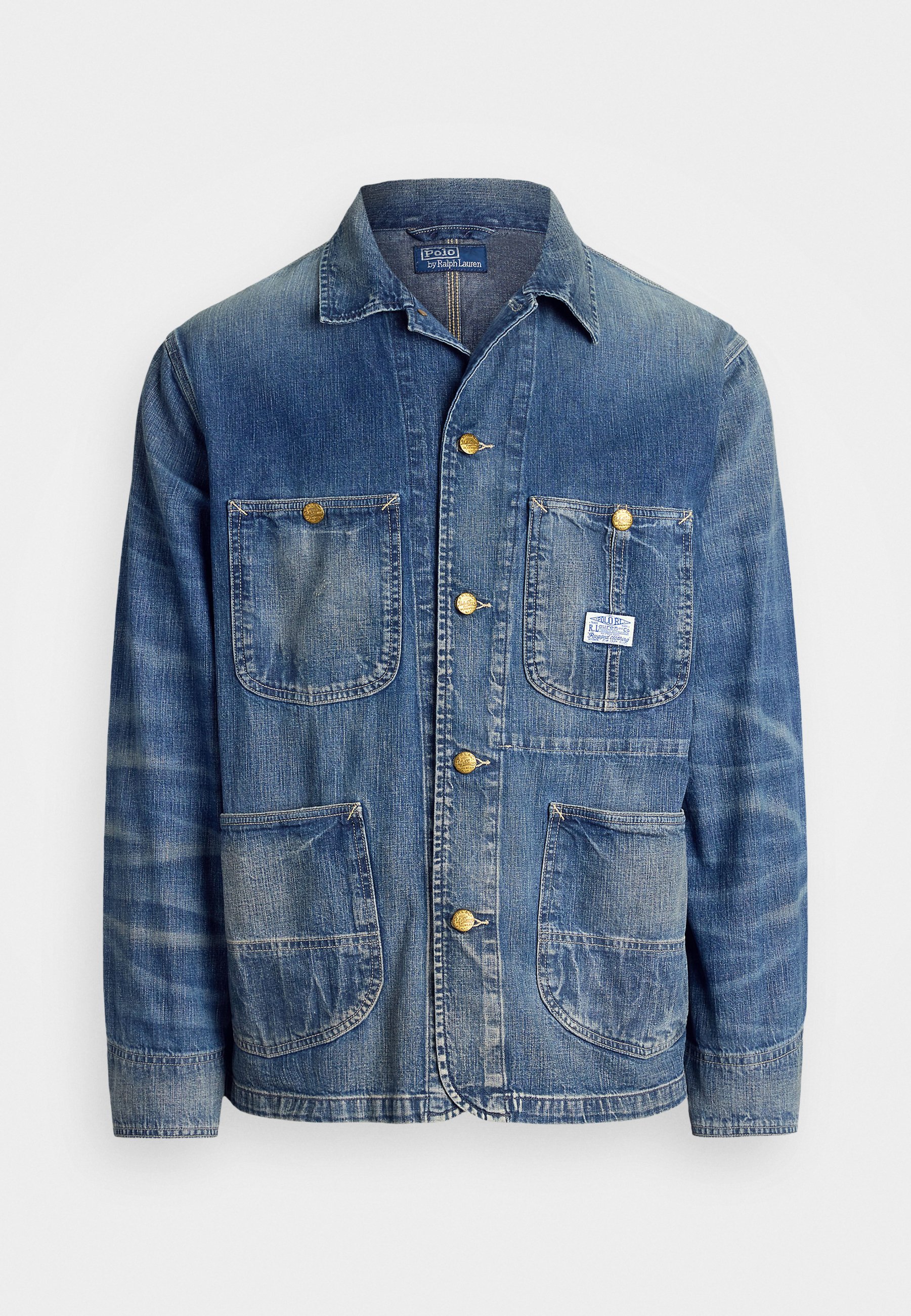 Polo Ralph Lauren DENIM UTILITY JACKET - Džínsová bunda - black