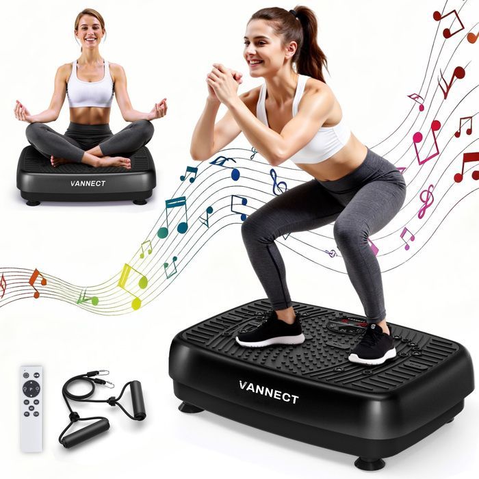 Attrezzatura per il fitness - Pedana vibrante 2026 Neu 3D - 120 velocità - Telecomando - Portata massima 200 kg