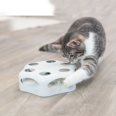 Trixie Draaiende Veer Kattenspeeltje