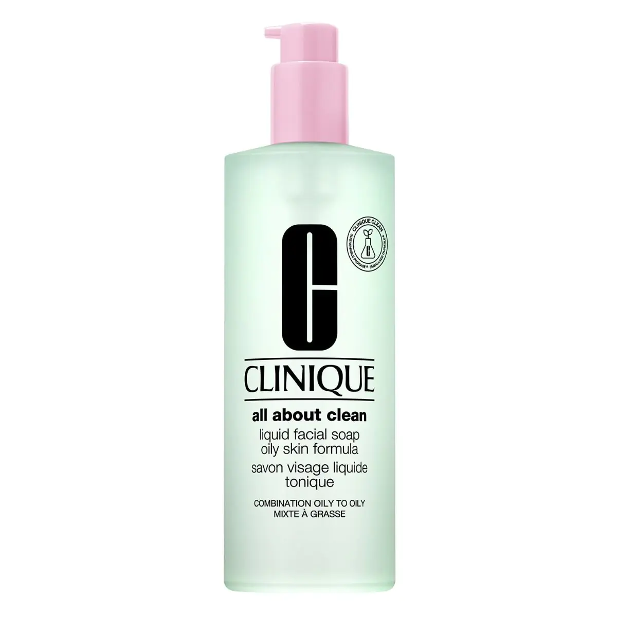 Clinique All About Clean Liquid Facial Soap Oily Mydło do twarzy, 400 ml