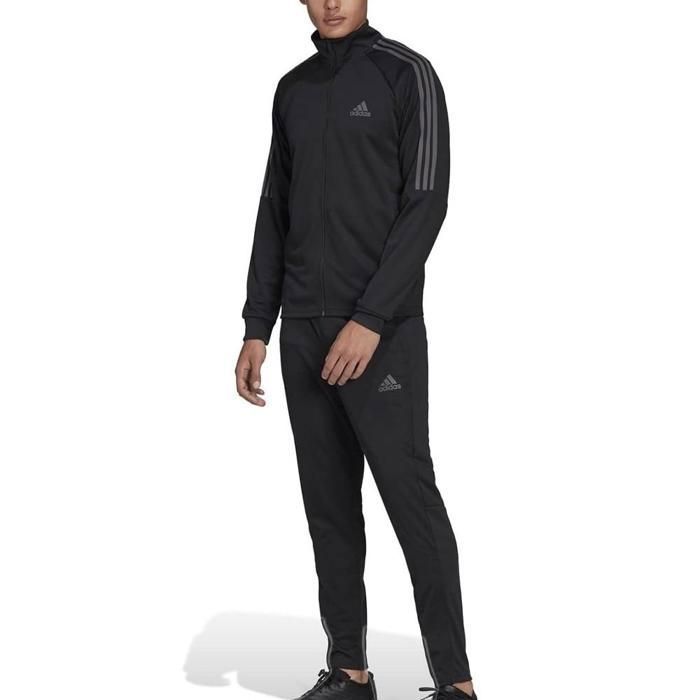 Tuta Adidas Sereno da uomo nera