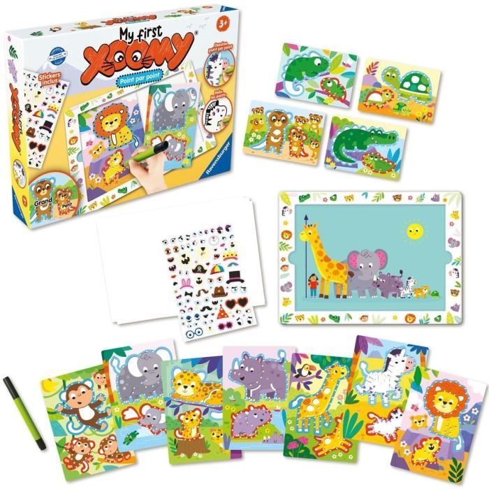 My First Xoomy®, Point par Point, Mes premiers dessins, Dessin, Loisir créatif, Dès 3 ans, 23752, Ravensburger