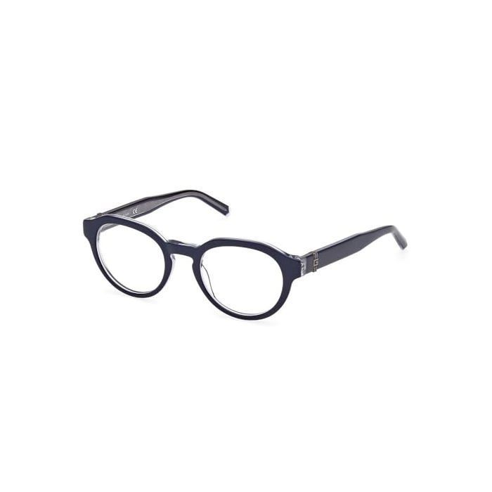 Gafas de sol para hombre - GUESS - GU50083 - Azul - Montura completa - Sintéticas - Metal - 50 mm - 21 mm - 150 mm