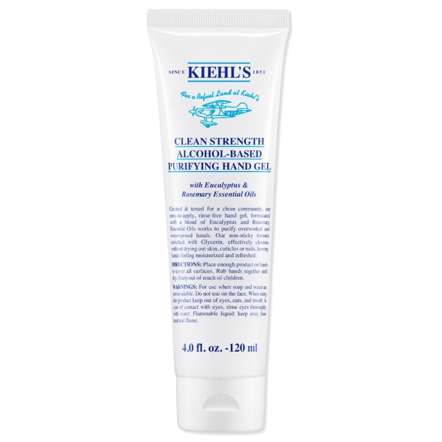 Kiehl's Hand Gel Clean Strength, gel za čišćenje ruku na bazi alkohola – 120 ml