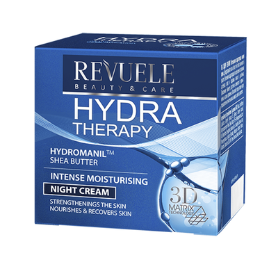 Revuele Hydra Therapy Night Cream Pleiende nattkrem som gjenoppretter elastisitet 50 ml 50 ml