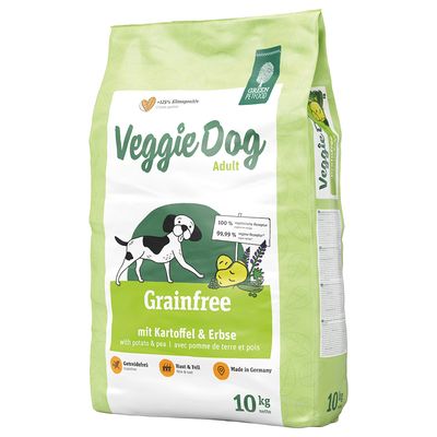 Aliment pour animaux de compagnie Green Petfood VeggieDog sans céréales