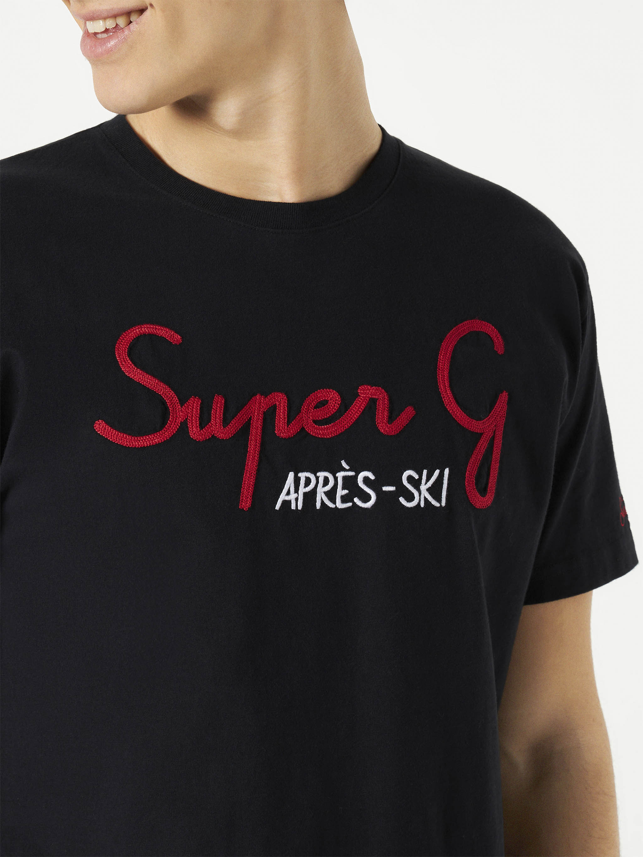 Geborduurd Super G T-shirt voor heren | SUPER G SPECIALE EDITIE