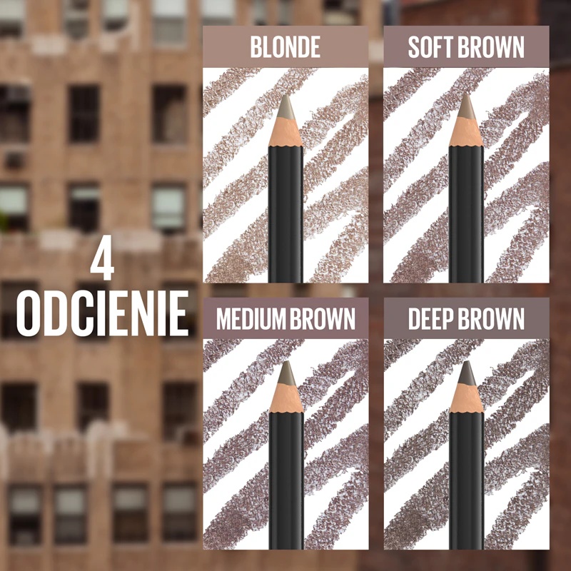 „Maybelline New York Quick Shaper Precision“ antakių pieštukas su šepetėliu