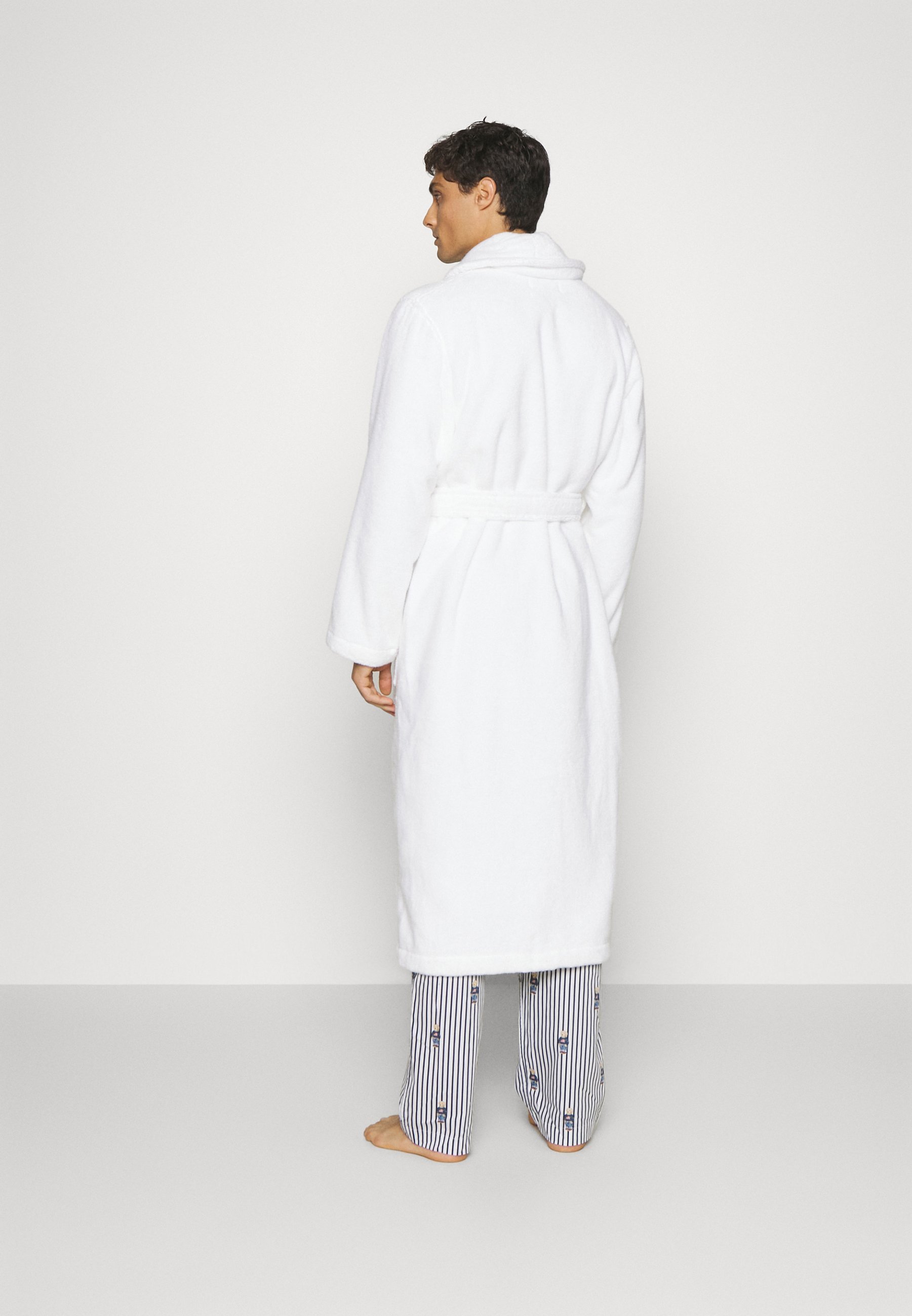 Polo Ralph Lauren SHAWL LOUNGE ROBE - Badjas - wit