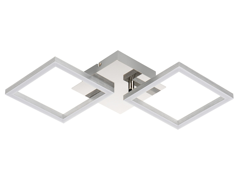Lampa sufitowa KB Delid  LED 47 cm 2-punktow aluminiowa biała