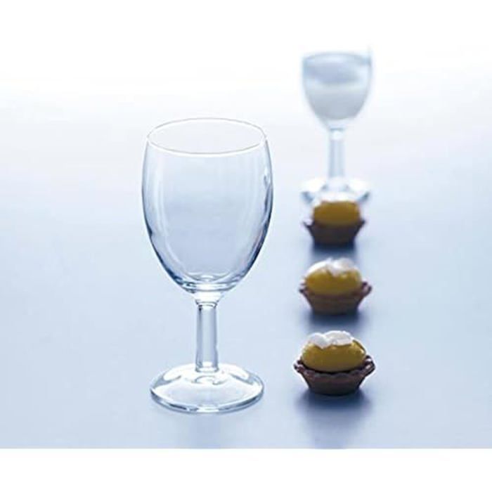 Taça de vinho - ARCOROC - Savoie - 140ml - Vidro temperado - Conjunto de 12 taças