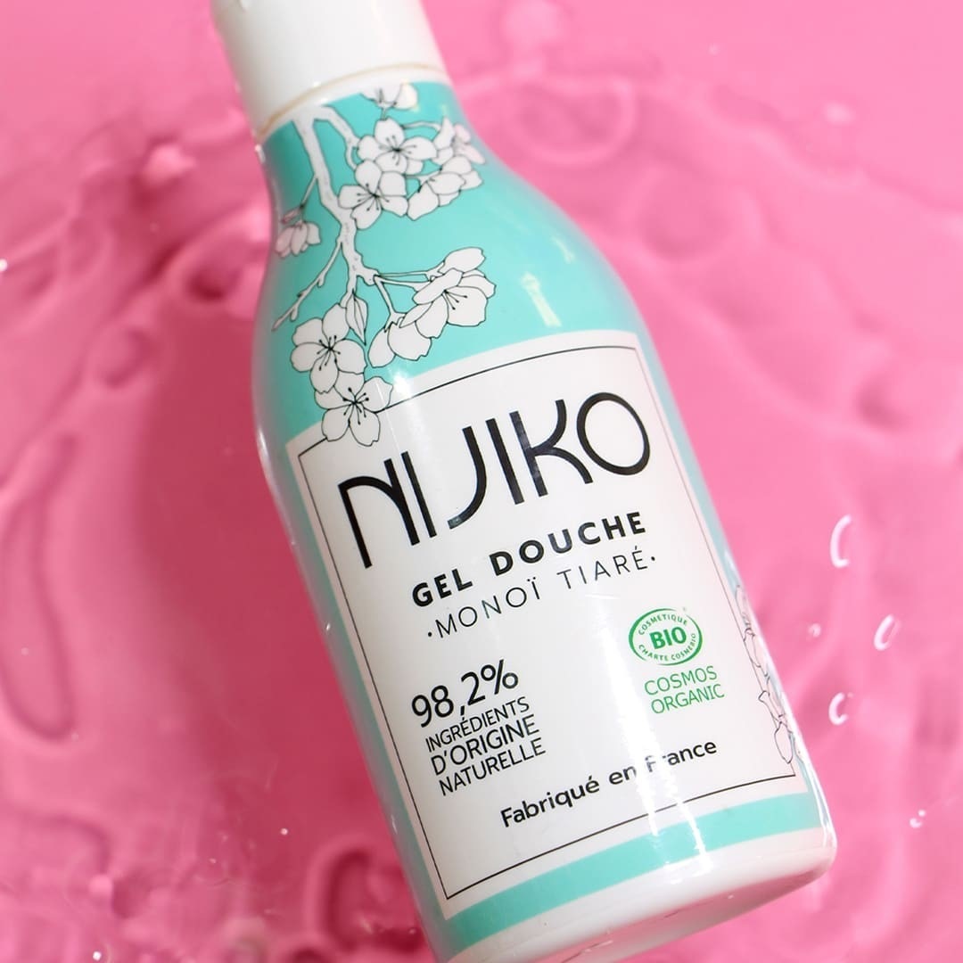 NIJIKO Gel Douche Bio Monoï Tiaré