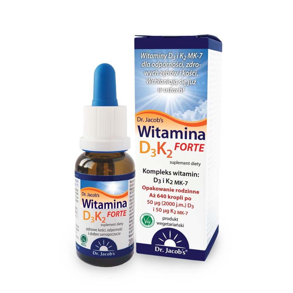 Dr. Jacobs Vitamina D3K2 Forte