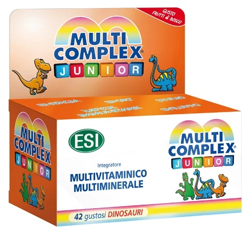 ESI Esi Multicomplex Junior Vitamine- en Mineralensupplement 42 Kauwbare Dinosaurussen