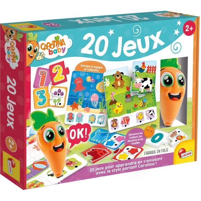 Talking Pen - Educational Game - CAROTINA BABY - 20 games - Ages 2+